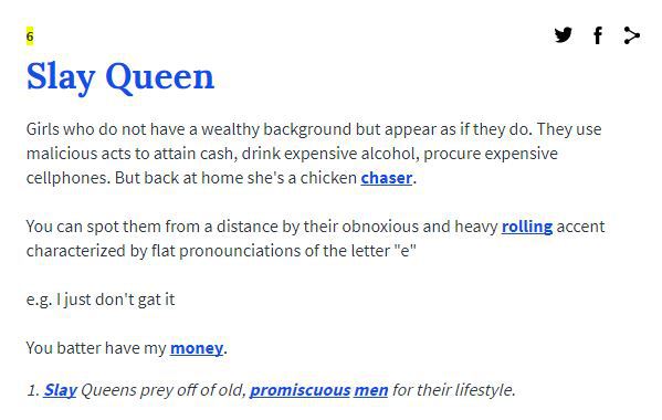 Urban Dictionary gives the best definition to the word, "Slay Queen"