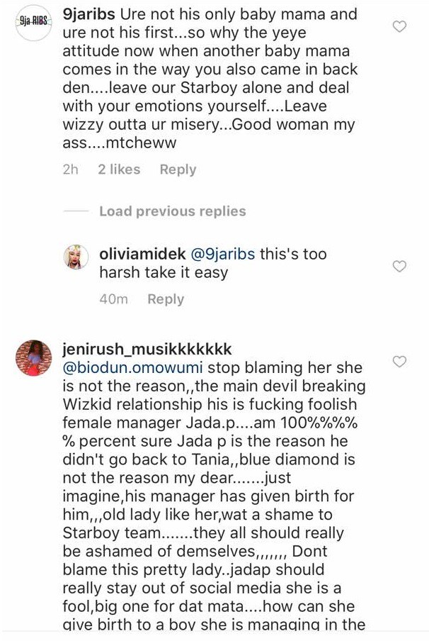 Wizkid's second babymama, Binta shades him after he acknowledged his third son