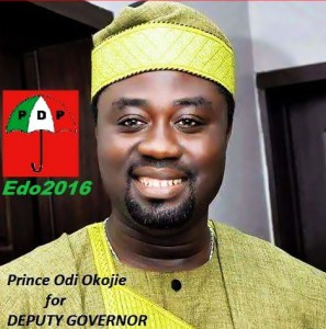 Mercy Johnson's Husband, Prince Odi Okojie dumps PDP