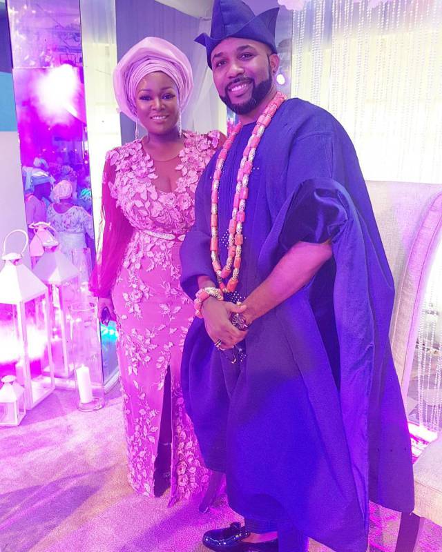 Photos of Guests At Adesua Etomi And Banky W's Traditional Wedding #BAAD2017