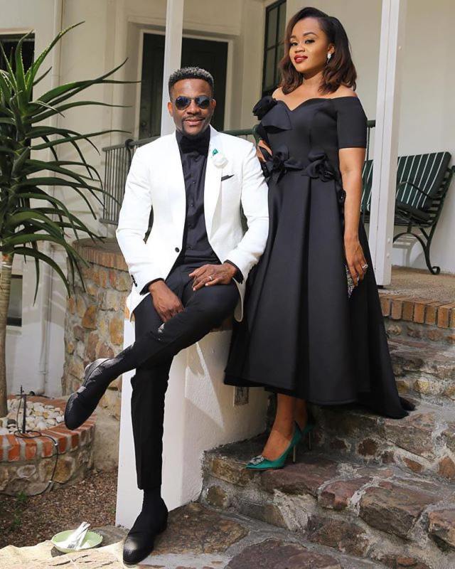 #BAAD2017: All The Fab Guests At Adesua Etomi And Banky W's White Wedding in SA