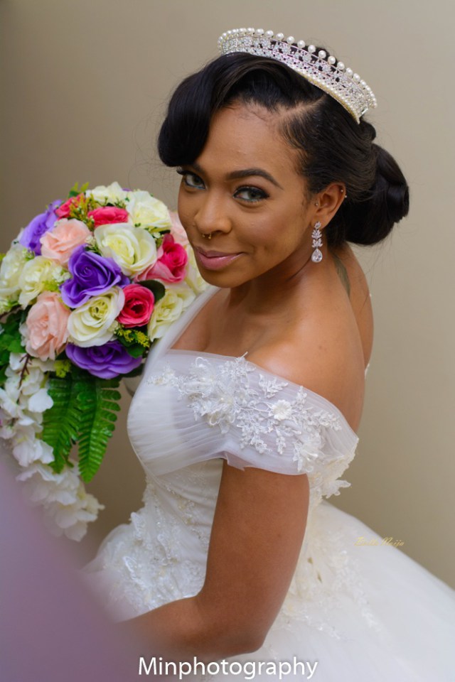 Issa Bride: TBoss looks beautiful in New Romantic Wedding Photos