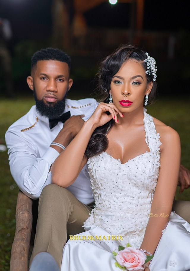 Issa Bride: TBoss looks beautiful in New Romantic Wedding Photos