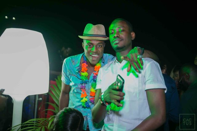 Tiwa Savage, Toke Makinwa, Ycee, Mr Eazi Party With DJ Cuppy At 'Cactus on the Roof'