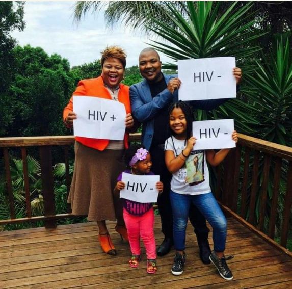 Family Of 4 Show Their HIV Status: Wife Positive, Husband & Daughters Negative
