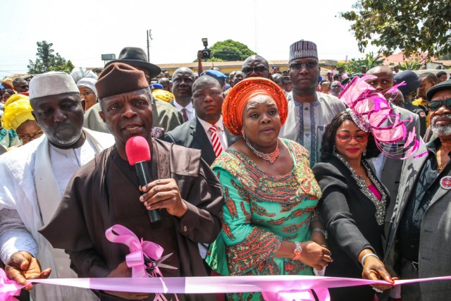 Osinbajo inspects statues recently built by Gov Okorocha in Imo State