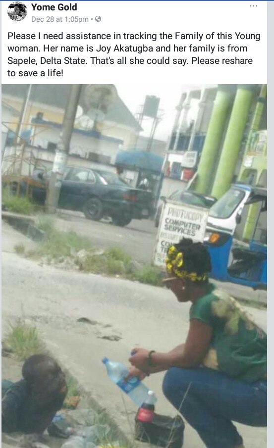 Lady Accused Of Being A Witch In Sapele, Gets Allegedly Beaten By Soldiers And Left For Dead On The Streets. (Photos)