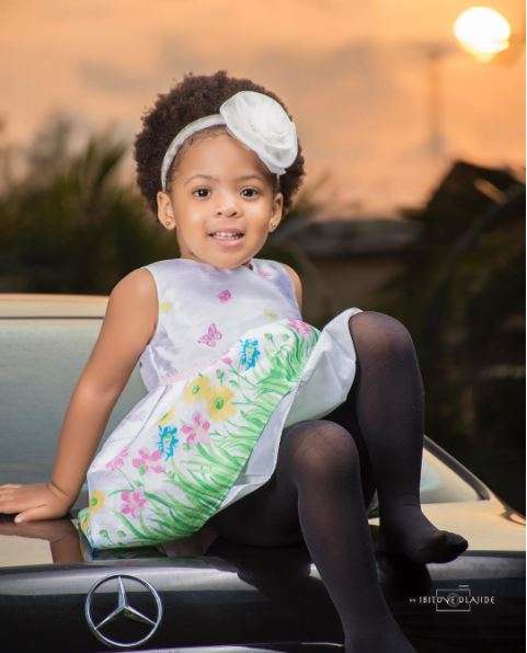 Adorable Photo Of Ex-Beauty Queen, Anna Banner And Her Daughter, Sophia.