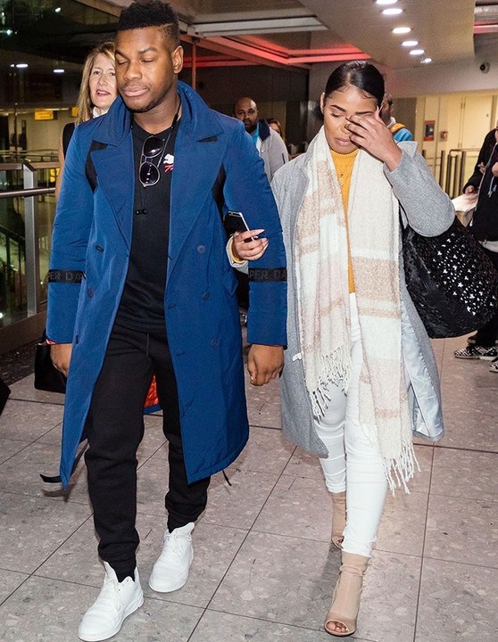 Nigerian British Actor, John Boyega And His New Girlfriend Step Out Together. (Photos)