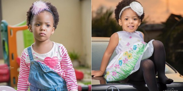 Adorable Photo Of Ex-Beauty Queen, Anna Banner And Her Daughter, Sophia.