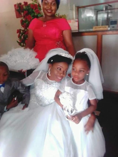 Physically-challenged Lady who has been disabled since birth marries her boo (Photos)