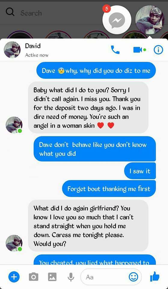 Lady calls out boyfriend she gives money, for cheating on her with her bestfriend