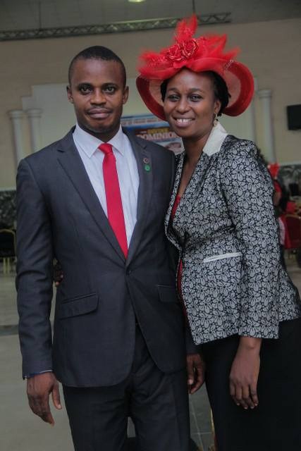 Nigerian man who borrowed oversized suit for Wedding Celebrates His Wife (Photos)