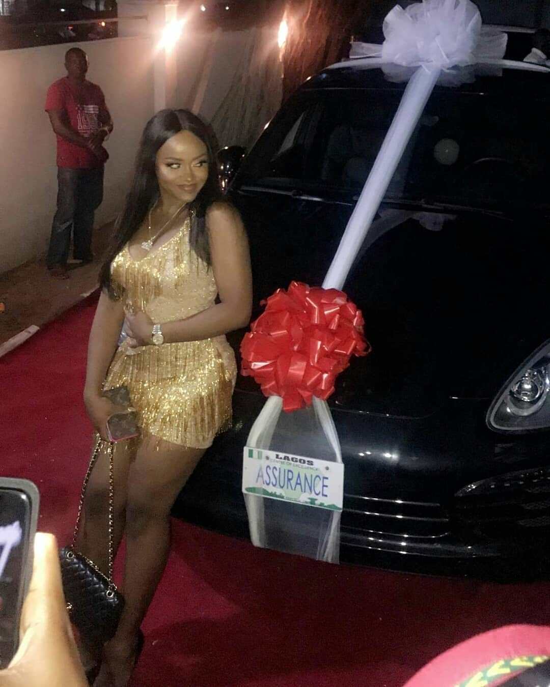 Trolls come for Sophia Momodu after Davido gifts Chioma a Porsche
