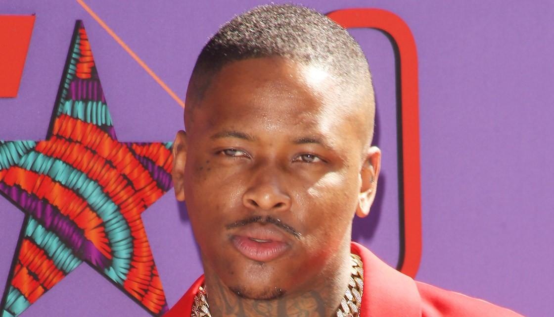 YG at the 2018 BET awards. Photo credit: Getty