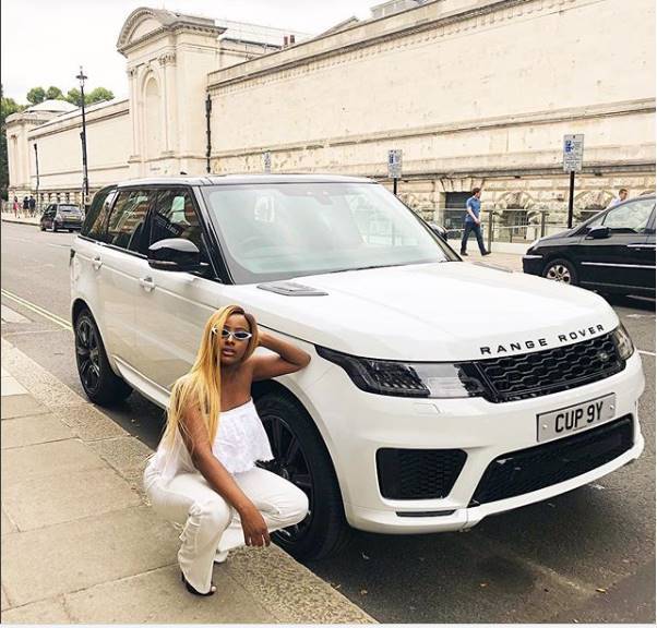 Femi Otedola buys his daughter DJ Cuppy a brand new 2018 Range Rover Sport