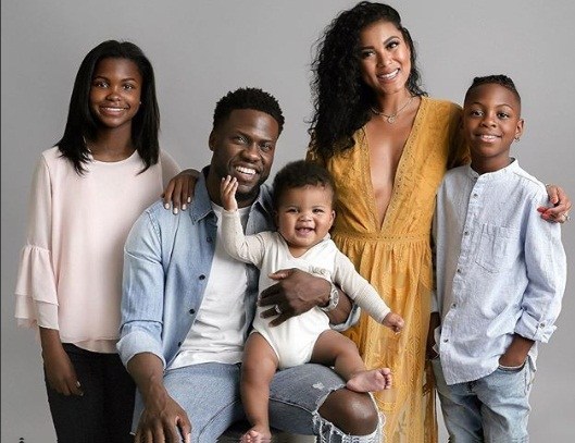 Comedian, Kevin Hart shares adorable family photos as he turns 39