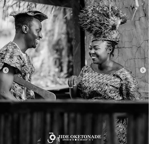 Adorable Pre-wedding photos of a Nigerian Couple