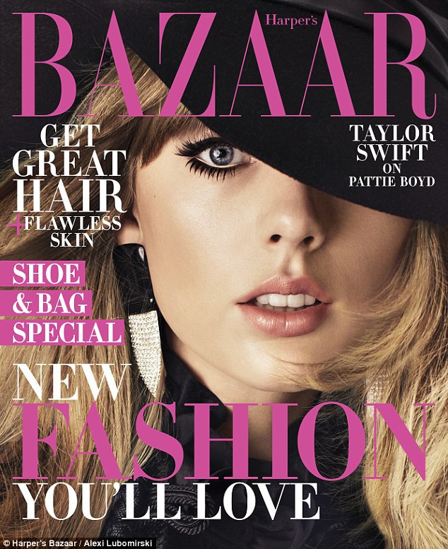 Taylor Swift dazzles on cover of Harper Bazaar Magazine