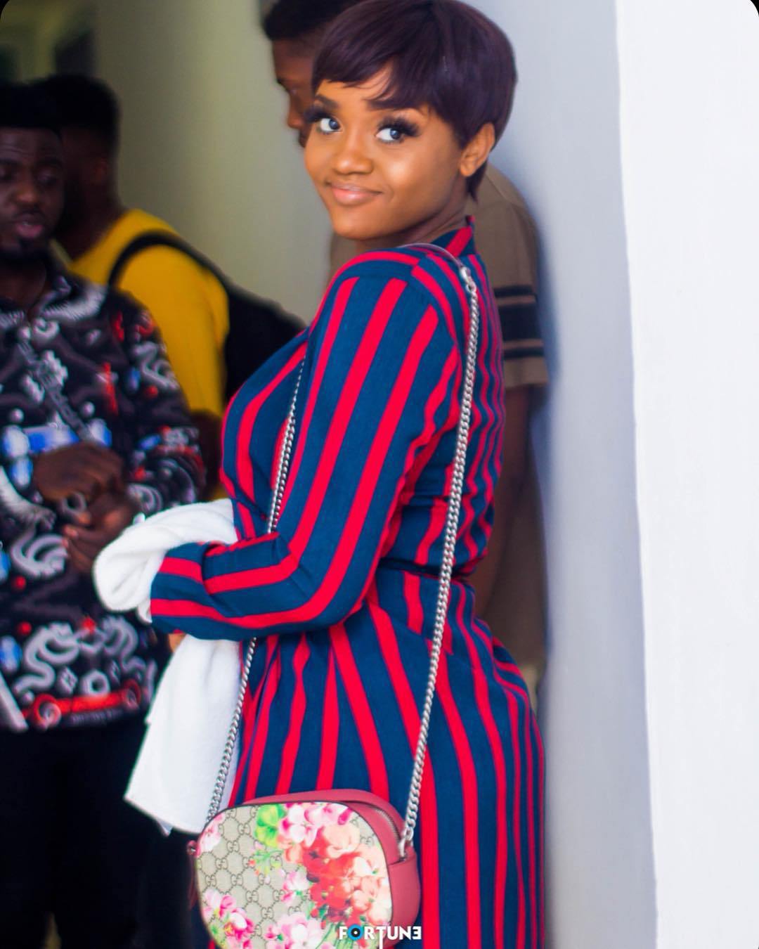 Davido's Girlfriend, Chioma reacts to reports that she dumped school because of Davido