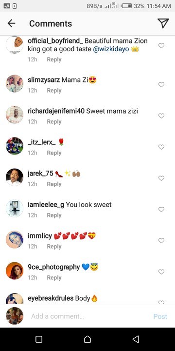 'Wizzy Dey Enjoy Oo' - Nigerians blush over Wizkid's Baby Mama's photos
