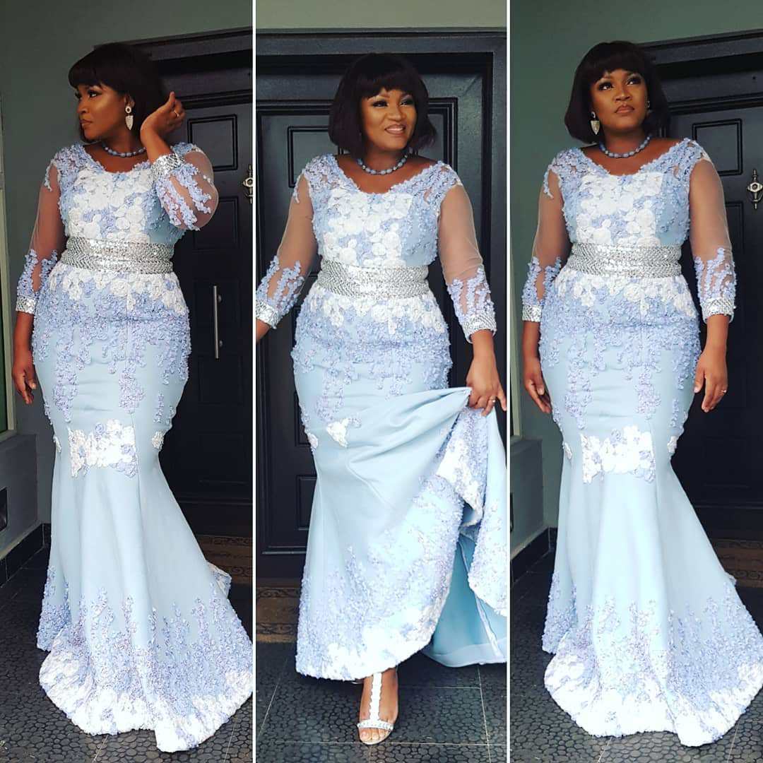 New photos of Nollywood actress, Omotola Jalade-Ekeinde will make you fall in love