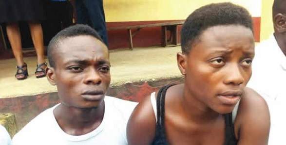Police arrest husband and wife for selling their only son for N180,000 in Cross Rivers (Photo)