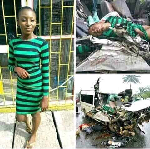 Photo of female ABSU student moments before she died in a fatal accident