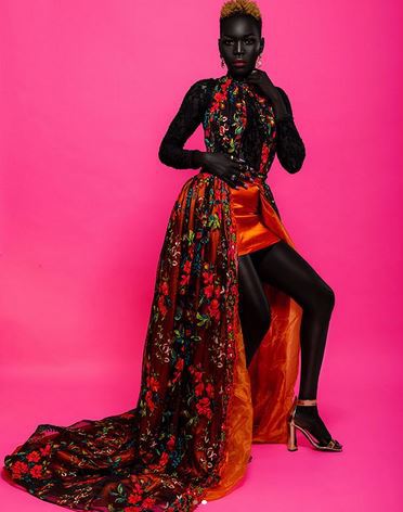 Sudanese Model 'Queen of the dark' Shares Lovely New Photos