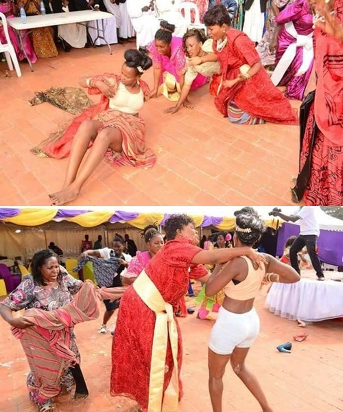 Bride runs mad during wedding, after she was attacked by 'her village people'