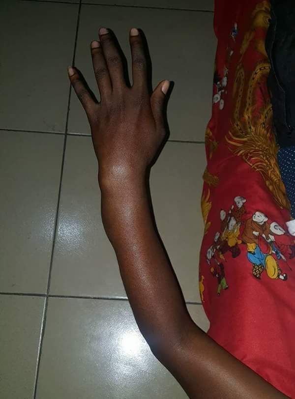 'You are a terrorist and a criminal' - Police beat up Corper in Delta state