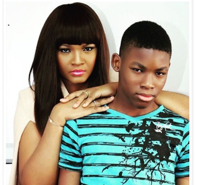 'My mum was a Muslim before she converted to a Christian' - Omotola's son talks about his mum in new interview