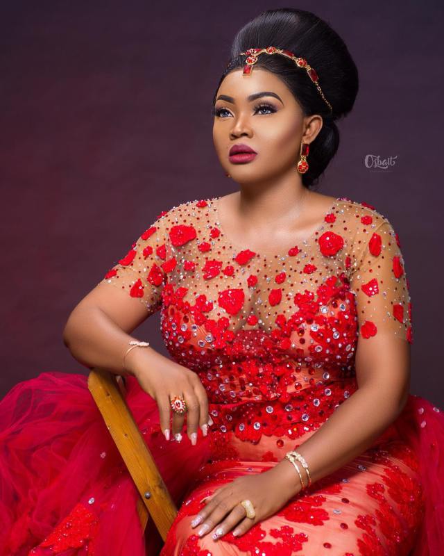 Bish stole my look: Mercy Aigbe vs Diamond Platinumz babymama Hamisa Mobetto (Photos)