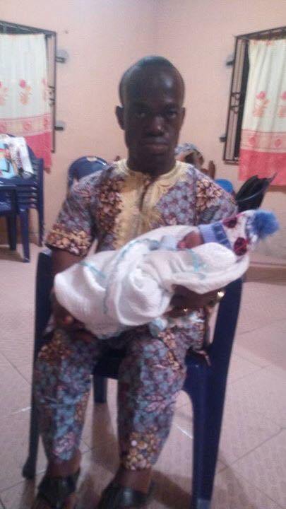 Viral RCCG pastor and wife welcomes their first child, a baby boy