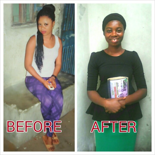 "I worked for Devil for 25 years" - Born again Lady shares before & after pics
