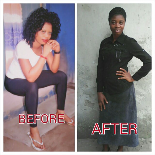 'I worked for Devil for 25 years' - Born again Lady shares before & after pics
