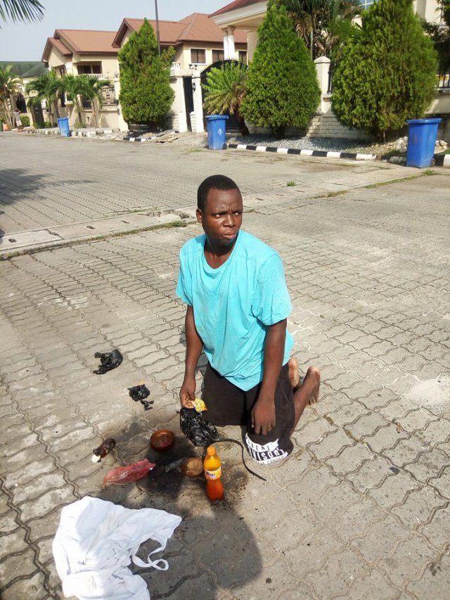 House help caught with charms, 3 days after resuming work in Lagos