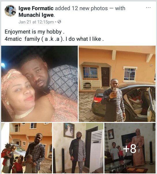 Nigerian man shares throwback photos of himself and wife from 5 years ago and their transformation is remarkable!