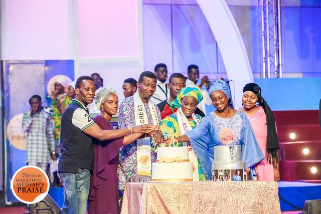 Beautiful photos from Adeboye's 76th birthday celebration