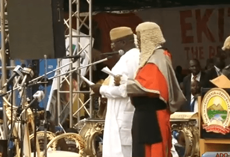 Kayode Fayemi sworn in as governor of Ekiti state (photos)