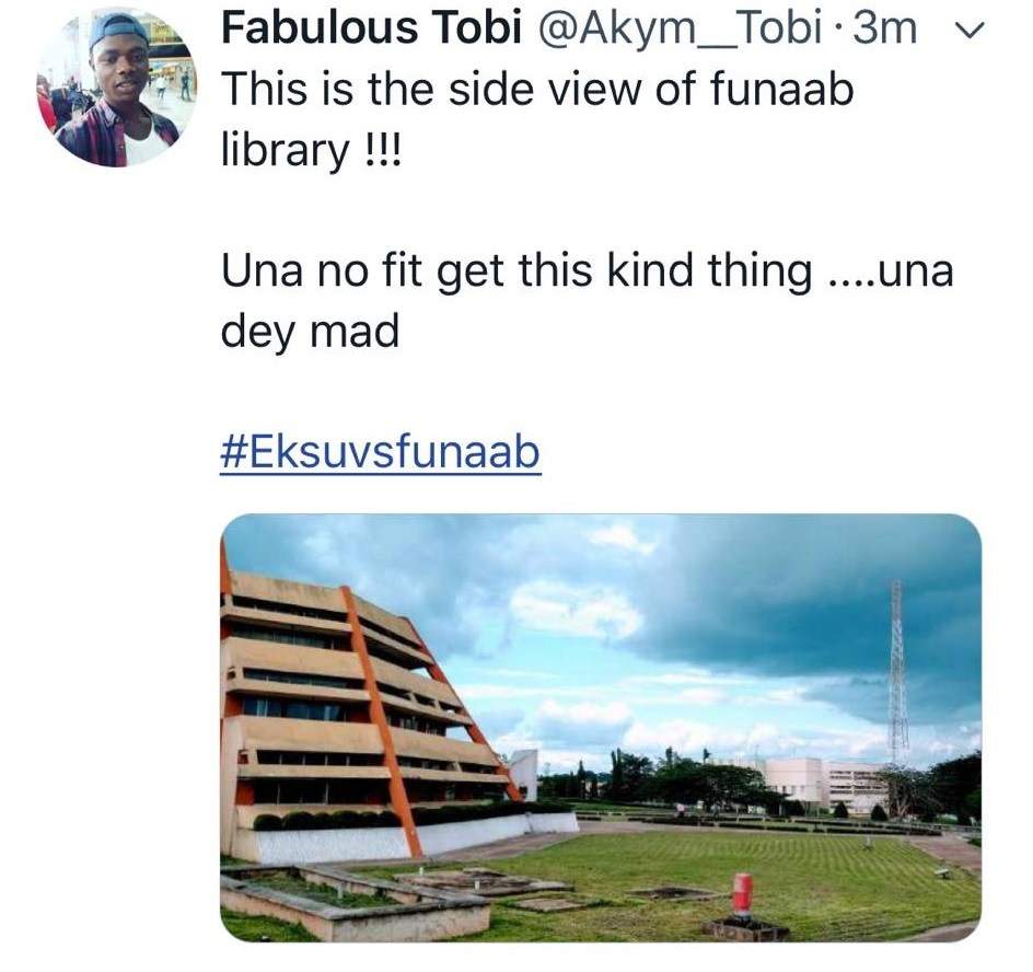 EKSU vs FUNAAB: Students drag each other on Social Media