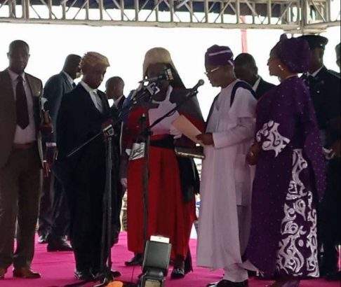 Gboyega Oyetola sworn in as the new Governor of Osun State (photos)