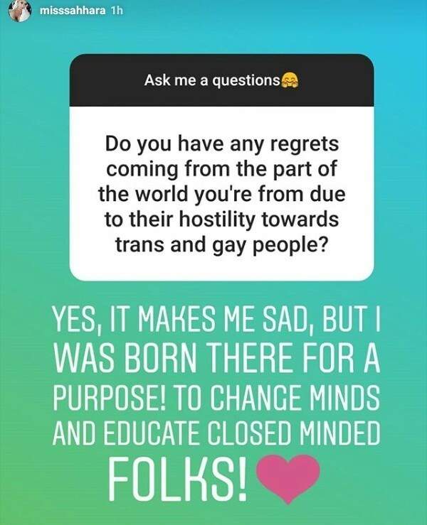 It makes me sad being born in a country hostile to gay people and trans - Nigerian transgender, Miss Sahhara