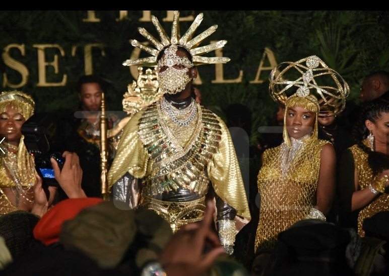 Offset celebrates a masked birthday party..... after Cardi B refused to take him back (Photos)