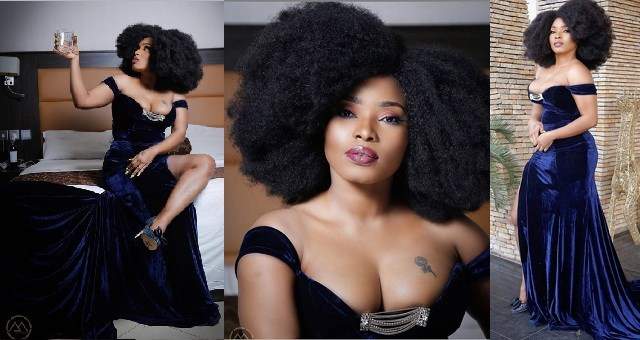 Actress Halima Abubakar shows off her assets in stunning revealing dresses (Photos)