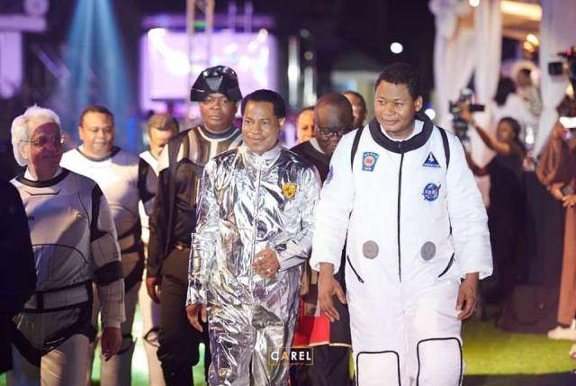 Photos From Pastor Chris Oyakhilome's 55th Astronaut-Themed Birthday Party