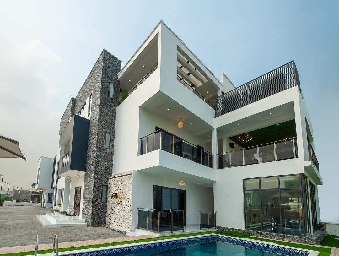 Check out Super Eagles striker Jude Ighalo's new Multi-Million Naira Mansion in Lekki (Photos)