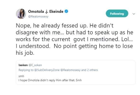 Omotola replies Bashir Ahmad, says she never collected free money from politicians