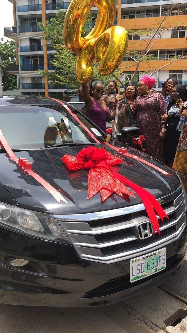 Bambam shocked as she gets a car gift from her fans for her 30th Birthday! (Video)