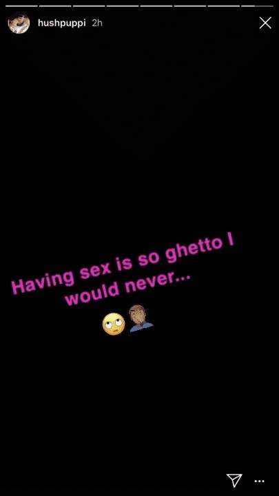 'I will never have sex, it is ghetto' - Hushpuppi declares